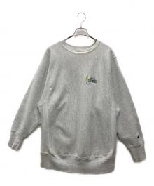 Champion（チャンピオン）の古着「カレッジロゴスウェット」｜グレー