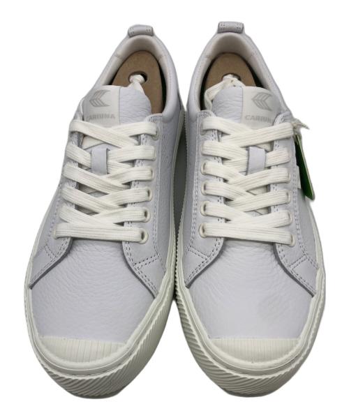 CARIUMA（カリウマ）CARIUMA (カリウマ) OCA Low White Premium Leather Sneaker ホワイト サイズ:UK8 未使用品の古着・服飾アイテム
