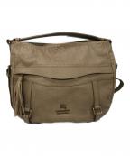 BURBERRY BLUE LABELバーバリーロンドンブルーレーベル）の古着「ショルダーバッグ」｜オリーブ