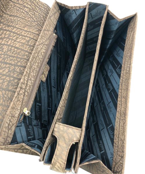 prayer（プレイア）prayer (プレイア) ビジネスバッグ ブラウンの古着・服飾アイテム