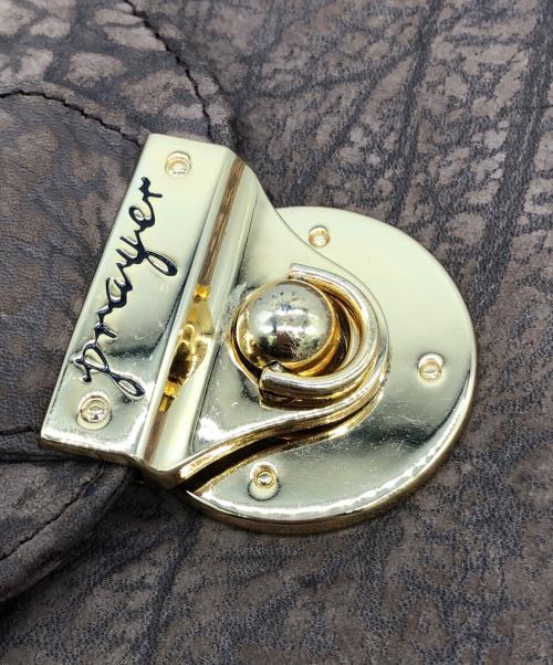 prayer（プレイア）prayer (プレイア) ビジネスバッグ ブラウンの古着・服飾アイテム