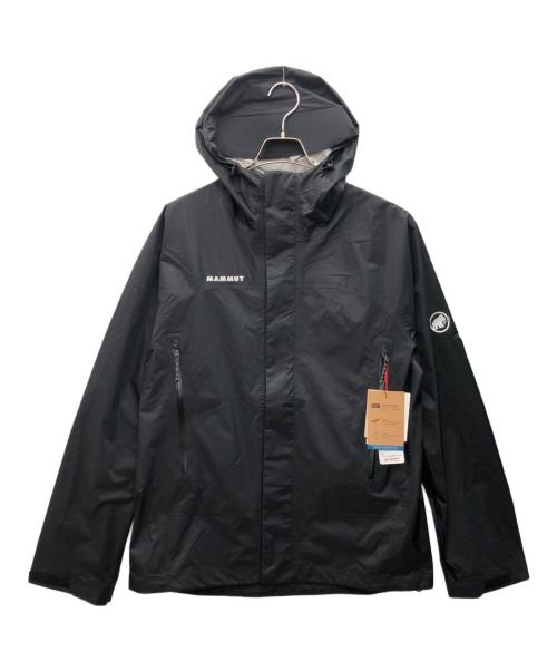 MAMMUT（マムート）MAMMUT (マムート) マイクロレイヤー 2.0 ハードシェル フーデッド ジャケット ブラック サイズ:L 未使用品の古着・服飾アイテム