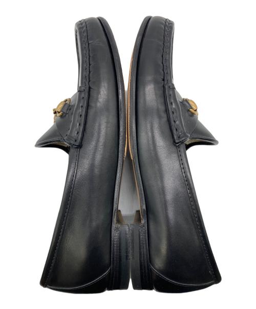 GUCCI（グッチ）GUCCI (グッチ) 1953 ホースビットローファー ブラック サイズ:36 1/2（23.5-24）の古着・服飾アイテム