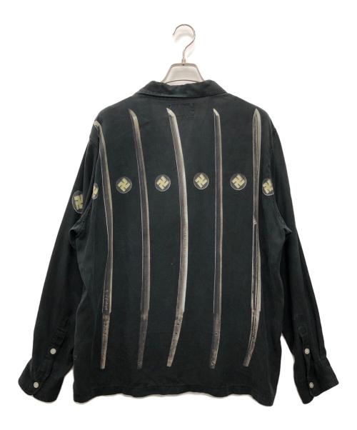 GUILTYPARTIES（ギルティーパーティーズ）GUILTYPARTIES (ギルティーパーティーズ) WACKO MARIA (ワコマリア) 長袖シャツ ブラック サイズ:XLの古着・服飾アイテム