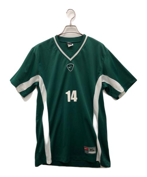 NIKE（ナイキ）NIKE (ナイキ) ゲームシャツ グリーン サイズ:XLの古着・服飾アイテム