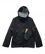 MAMMUTマムート）の古着「masao light hs hooded jacket（マサオ ライト 2.0 ハードシェル フーデッド ジャケット）」｜ブラック
