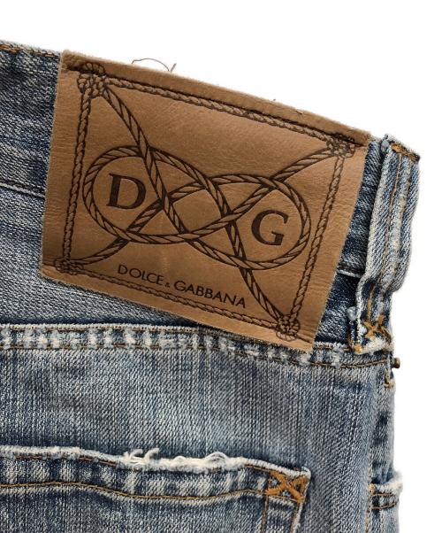 DOLCE & GABBANA（ドルチェ＆ガッバーナ）DOLCE & GABBANA (ドルチェ＆ガッバーナ) デニムパンツ ブルー サイズ:不明の古着・服飾アイテム