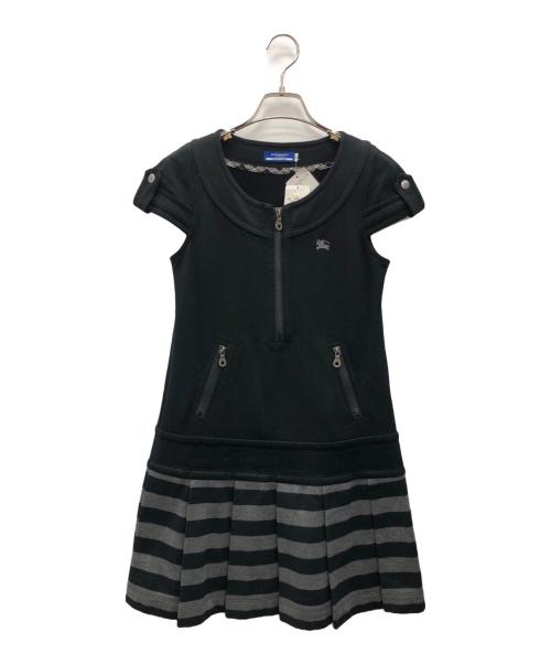BURBERRY BLUE LABEL（バーバリーロンドンブルーレーベル）BURBERRY BLUE LABEL (バーバリーロンドンブルーレーベル) ワンピース ブラック サイズ:36 未使用品の古着・服飾アイテム