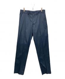 MACKINTOSH LONDON（マッキントッシュ ロンドン）の古着「コットンポリエステルピケストレッチパンツ」｜ネイビー