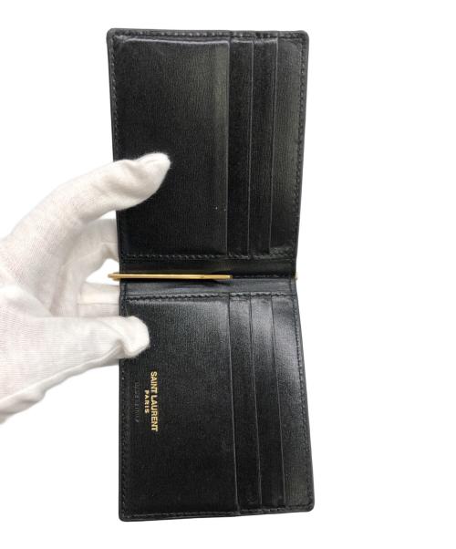 Saint Laurent Paris（サンローランパリ）Saint Laurent Paris (サンローランパリ) マネークリップ ブラックの古着・服飾アイテム