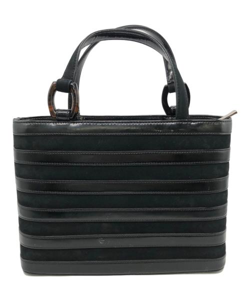 WAKO GINZA TOKYO（ワコー ギンザ トウキョウ）WAKO GINZA TOKYO (ワコー ギンザ トウキョウ) ハンドバッグ ブラックの古着・服飾アイテム