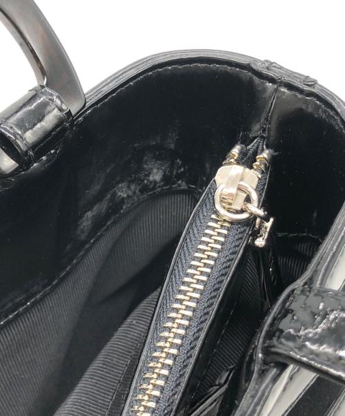 WAKO GINZA TOKYO（ワコー ギンザ トウキョウ）WAKO GINZA TOKYO (ワコー ギンザ トウキョウ) ハンドバッグ ブラックの古着・服飾アイテム