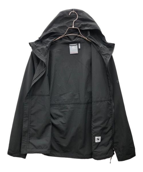 MAMMUT（マムート）MAMMUT (マムート) ハイキング ウィンドブレーカー フーデッド ジャケット ブラック サイズ:Mの古着・服飾アイテム