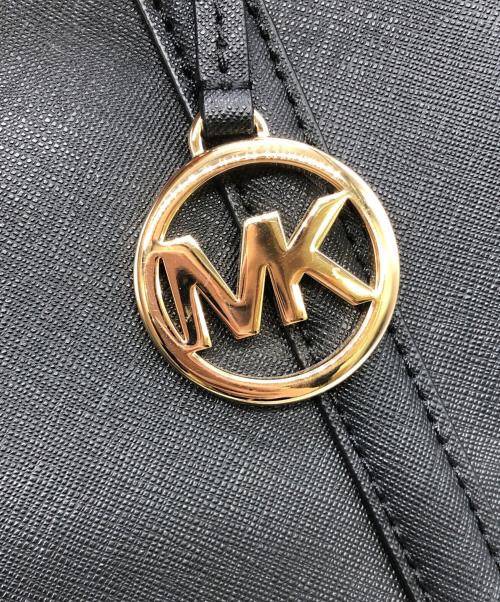 MICHAEL KORS（マイケル・コース）MICHAEL KORS (マイケルコース) トートバッグ ブラックの古着・服飾アイテム