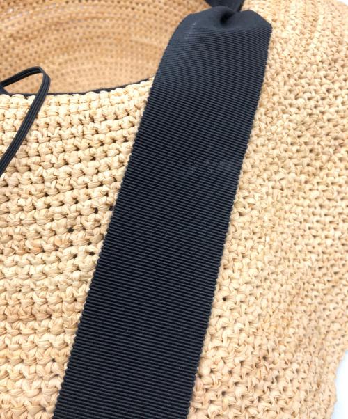 MAISON N.H PARIS（メゾン・エヌ・アッシュ・パリ）MAISON N.H PARIS (メゾン・エヌ・アッシュ・パリ) ラフィアリボンハットの古着・服飾アイテム