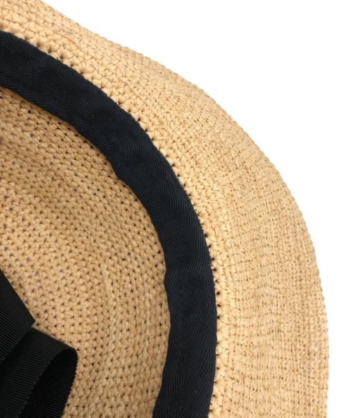 MAISON N.H PARIS（メゾン・エヌ・アッシュ・パリ）MAISON N.H PARIS (メゾン・エヌ・アッシュ・パリ) ラフィアリボンハットの古着・服飾アイテム