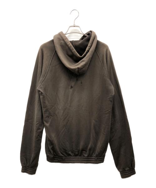 NUMBER (N)INE（ナンバーナイン）NUMBER (N)INE (ナンバーナイン) ダメージパーカー ブラウン サイズ:3の古着・服飾アイテム