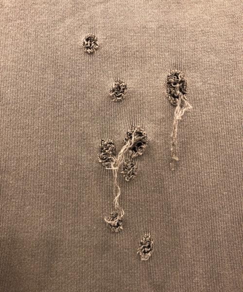 NUMBER (N)INE（ナンバーナイン）NUMBER (N)INE (ナンバーナイン) ダメージパーカー ブラウン サイズ:3の古着・服飾アイテム