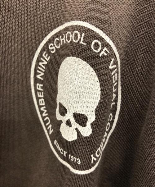 NUMBER (N)INE（ナンバーナイン）NUMBER (N)INE (ナンバーナイン) ダメージパーカー ブラウン サイズ:3の古着・服飾アイテム