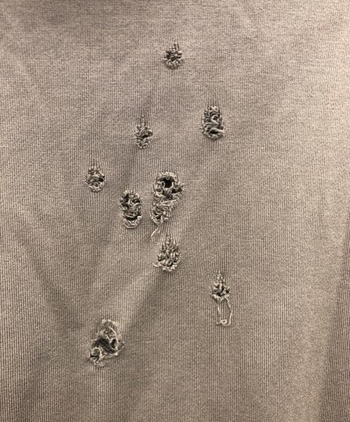 NUMBER (N)INE（ナンバーナイン）NUMBER (N)INE (ナンバーナイン) ダメージパーカー ブラウン サイズ:3の古着・服飾アイテム