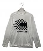 MONCLERモンクレール）の古着「LS TSHIRT」｜ホワイト