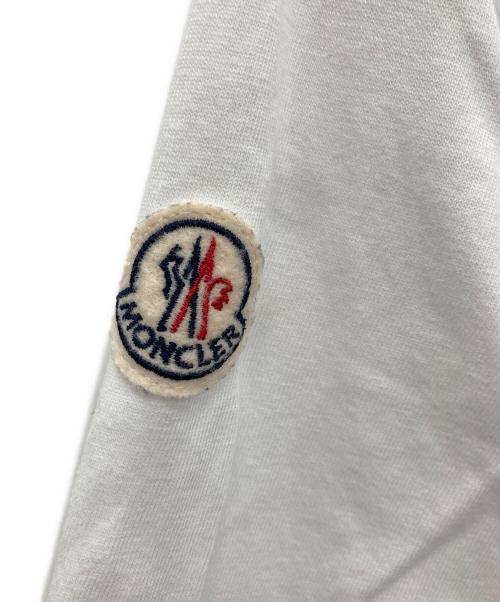 MONCLER（モンクレール）MONCLER (モンクレール) LS TSHIRT ホワイト サイズ:Sの古着・服飾アイテム
