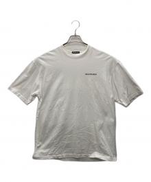 BALENCIAGA（バレンシアガ）の古着「ロゴTシャツ」｜アイボリー