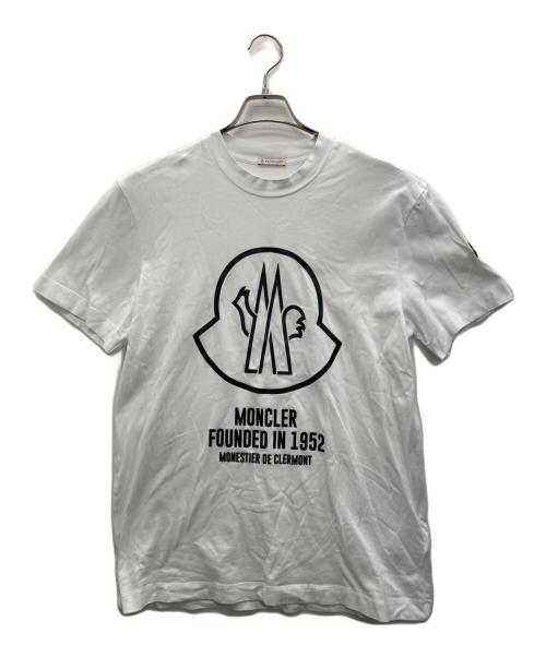 MONCLER（モンクレール）MONCLER (モンクレール) Tシャツ ホワイト サイズ:Sの古着・服飾アイテム