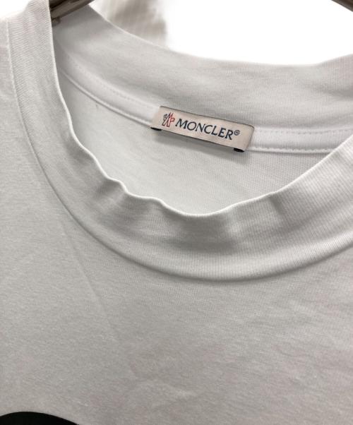 MONCLER（モンクレール）MONCLER (モンクレール) Tシャツ ホワイト サイズ:Sの古着・服飾アイテム