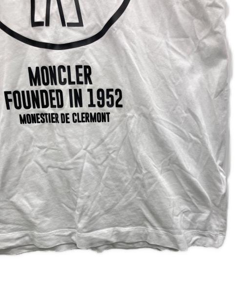 MONCLER（モンクレール）MONCLER (モンクレール) Tシャツ ホワイト サイズ:Sの古着・服飾アイテム