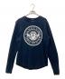 BALMAIN（バルマン）の古着「長袖Tシャツ」｜ネイビー