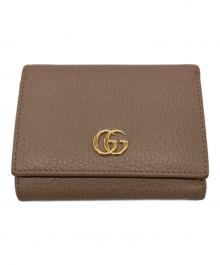 GUCCI（グッチ）の古着「3つ折り財布」｜ベージュ