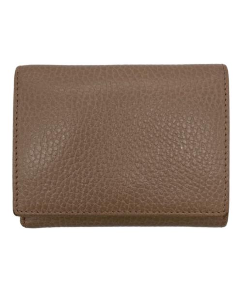 GUCCI（グッチ）GUCCI (グッチ) 3つ折り財布 ベージュの古着・服飾アイテム