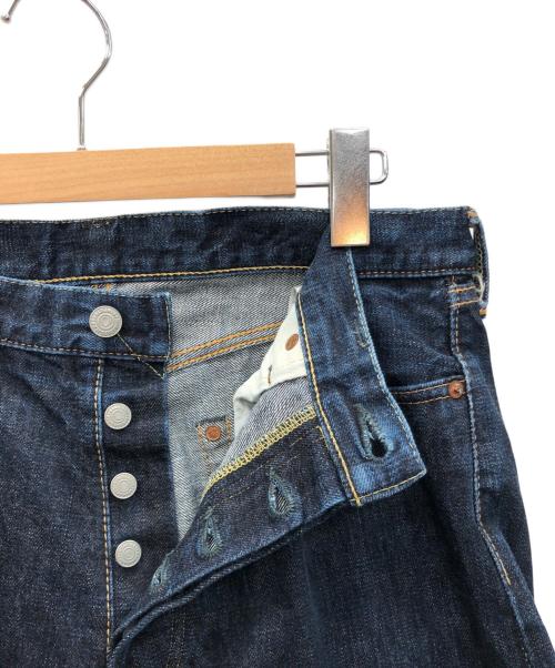 MOMOTARO JEANS（桃太郎ジーンズ）MOMOTARO JEANS (桃太郎ジーンズ) 出陣ミドルストレートデニム ネイビー サイズ:W33の古着・服飾アイテム