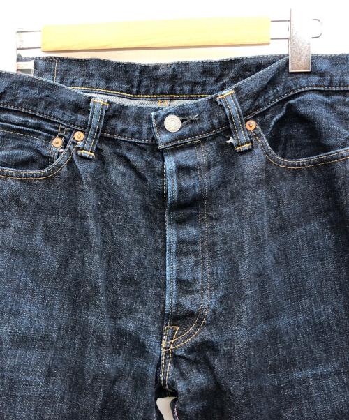 MOMOTARO JEANS（桃太郎ジーンズ）MOMOTARO JEANS (桃太郎ジーンズ) 出陣ミドルストレートデニム ネイビー サイズ:W33の古着・服飾アイテム