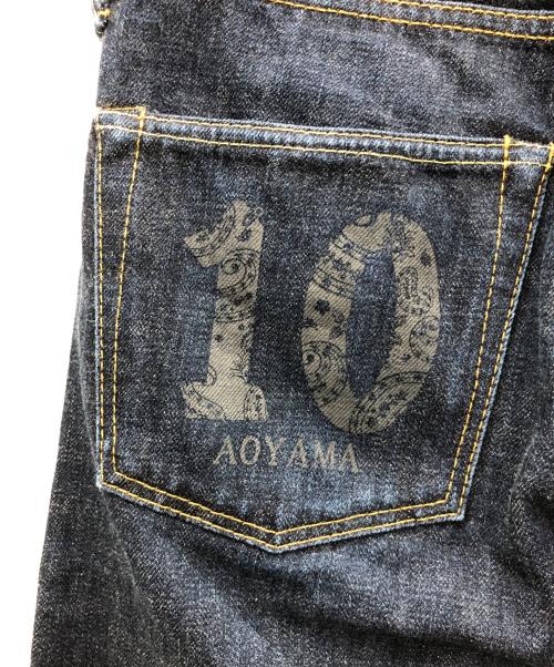 MOMOTARO JEANS（桃太郎ジーンズ）MOMOTARO JEANS (桃太郎ジーンズ) 出陣ミドルストレート ジッパーフライ ネイビー サイズ:W33の古着・服飾アイテム