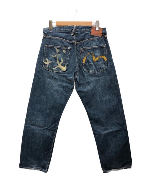 EVISU（エヴィス）EVISU (エヴィス) ジーンズ ネイビー サイズ:W33の古着・服飾アイテム