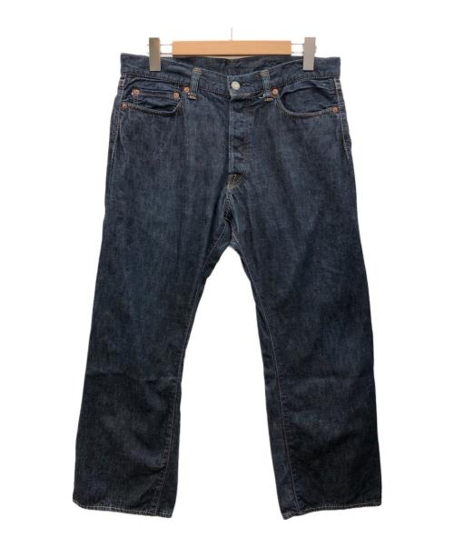 MOMOTARO JEANS（桃太郎ジーンズ）MOMOTARO JEANS (桃太郎ジーンズ) 10oz出陣スリムストレートデニムパンツ ネイビー サイズ:W34の古着・服飾アイテム
