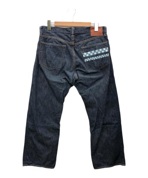 MOMOTARO JEANS（桃太郎ジーンズ）MOMOTARO JEANS (桃太郎ジーンズ) 10oz出陣スリムストレートデニムパンツ ネイビー サイズ:W34の古着・服飾アイテム