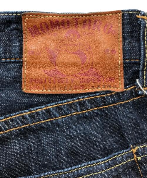 MOMOTARO JEANS（桃太郎ジーンズ）MOMOTARO JEANS (桃太郎ジーンズ) 10oz出陣スリムストレートデニムパンツ ネイビー サイズ:W34の古着・服飾アイテム