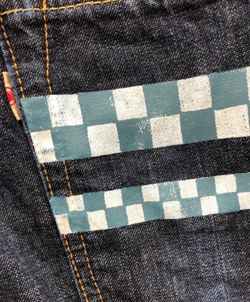 MOMOTARO JEANS（桃太郎ジーンズ）MOMOTARO JEANS (桃太郎ジーンズ) 10oz出陣スリムストレートデニムパンツ ネイビー サイズ:W34の古着・服飾アイテム