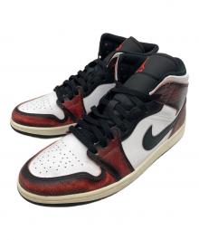 NIKE（ナイキ）の古着「Air Jordan 1 Mid "Wear Away"」｜ホワイト×レッド