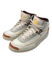 NIKE×MAISON CHATEAU ROUGE（ナイキ×メゾンシャトールージュ）の古着「Air Jordan 2 Retro SP」｜ホワイト×オレンジ