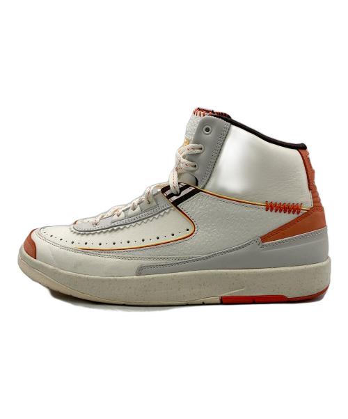 NIKE（ナイキ）NIKE (ナイキ) Maison Chateau Rouge (メゾンシャトールージュ) Air Jordan 2 Retro SP ホワイト×オレンジ サイズ:29.5の古着・服飾アイテム