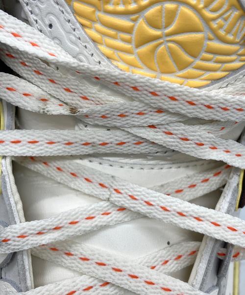 NIKE（ナイキ）NIKE (ナイキ) Maison Chateau Rouge (メゾンシャトールージュ) Air Jordan 2 Retro SP ホワイト×オレンジ サイズ:29.5の古着・服飾アイテム