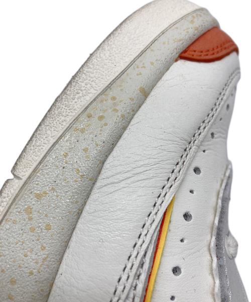 NIKE（ナイキ）NIKE (ナイキ) Maison Chateau Rouge (メゾンシャトールージュ) Air Jordan 2 Retro SP ホワイト×オレンジ サイズ:29.5の古着・服飾アイテム