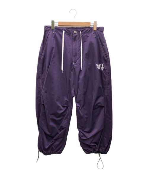 9090（9090）9090 (9090) バルーンカーゴパンツ パープル サイズ:Lの古着・服飾アイテム