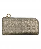 ARUKANアルカン）の古着「Panero L字ファスナー長財布」｜ゴールド