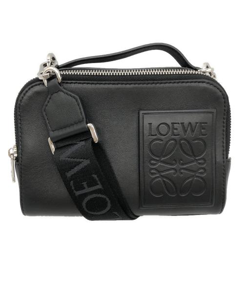 LOEWE（ロエベ）LOEWE (ロエベ) クロスボディ カメラバッグ ミニ ブラックの古着・服飾アイテム