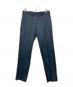 MACKINTOSH LONDONマッキントッシュ ロンドン）の古着「コットンポリエステルピケストレッチパンツ」｜ネイビー